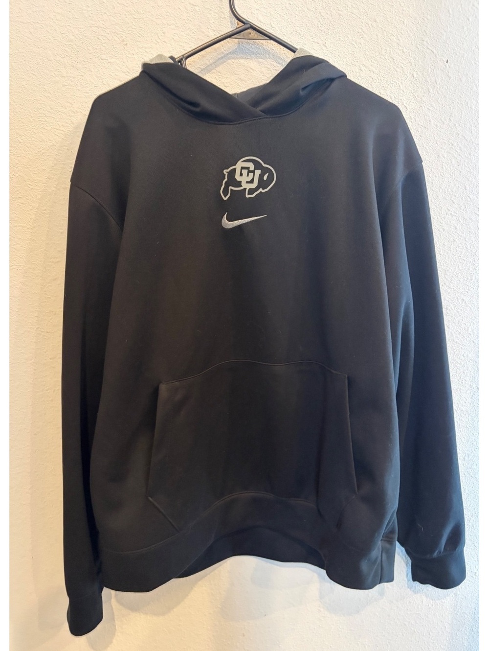 Nike Black University of Colorado Buffaloes Hoodie Size Large